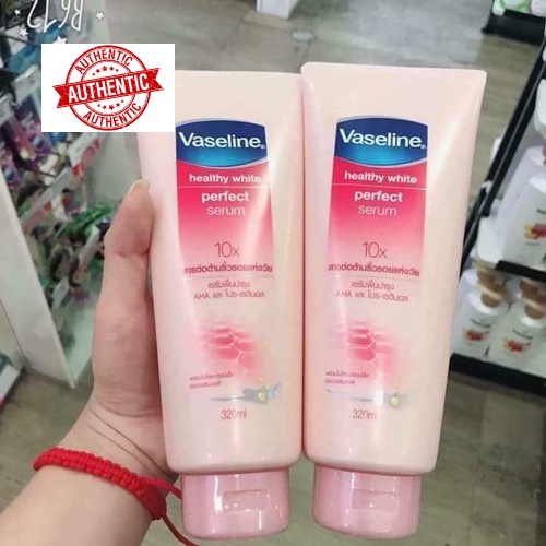 [10X] Dưỡng Thể Trắng Da Vaseline Healthy White Perfect Serum 10X Hàng Thái Lan