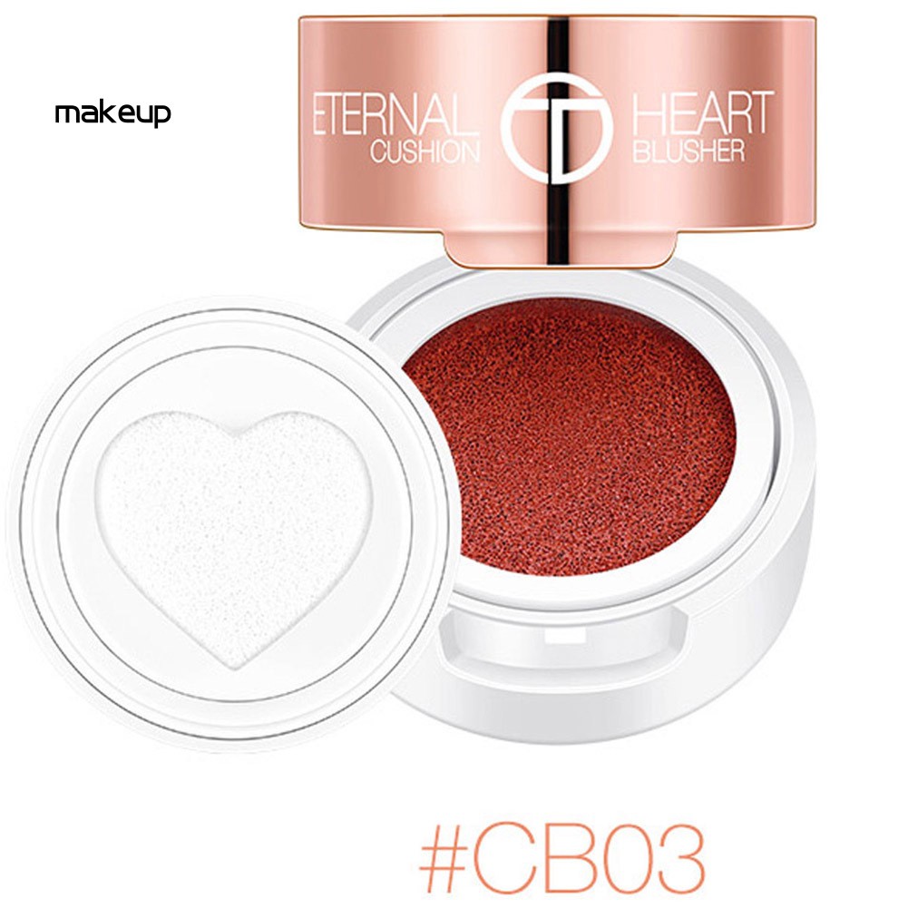 (hàng Mới Về) Phấn Má Hồng Otwoo 4 Màu Kim Tuyến Trái Tim Lâu Trôi