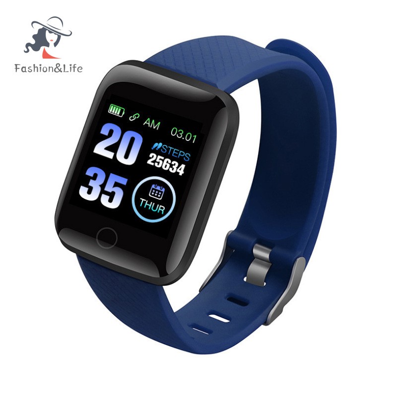 Dây Đeo Thay Thế Bằng Silicon Cho Đồng Hồ Thông Minh 116 Plus