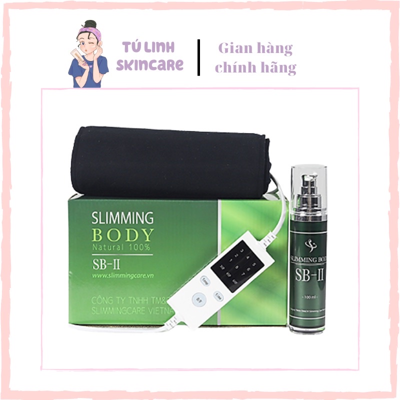 Bộ Ủ Nóng Tan Mỡ Cải Tiến Slimming Body SB-II – Đai Nóng Phiên Bản Mới-Tan mỡ bụng, tay, đùi hiệu quả