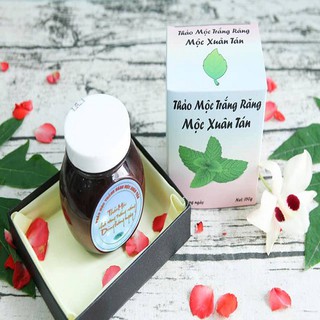 Trắng răng Mộc Xuân Tán💖 FREE SHIP💖 100% thảo mộc tự nhiên
