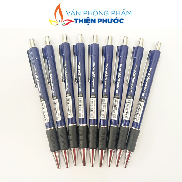Bút bi Thiên Long 036 xanh, Đầu bút 1.0mm cho nét bút đậm viết đẹp THIỆN PHƯỚC