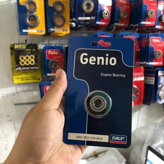 Bạc đạn SKF Geino 6002 có bạc thau lỗ 10mm indo 100%