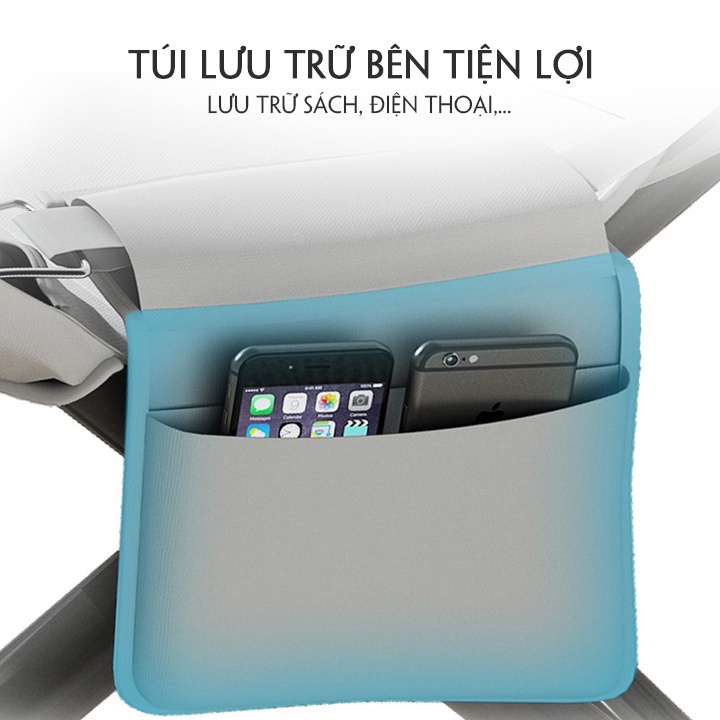 Ghế Lưới Xếp Thư Giãn Văn Phòng, Ban Công, Ghế Ngoài Trời Gấp Gọn Du Lịch Thoáng Mát