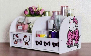 Kệ mỹ phẩm gỗ kitty
