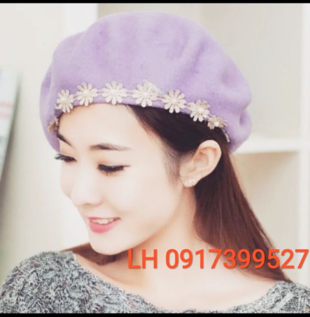 Nón bere nữ cao cấp