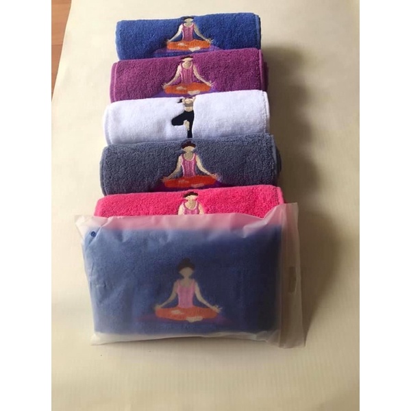Khăn Lau Mồ Hôi Cô Gái Yoga Loại Đẹp D15