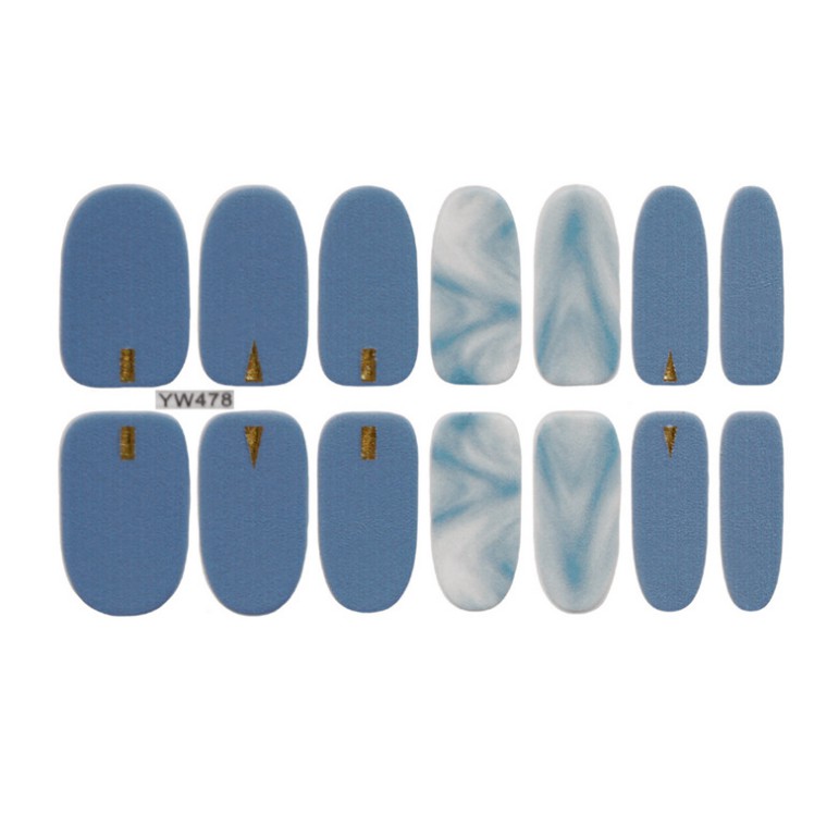 Nail sticker dán móng tay 3D chống nước thời trang chất lượng cao (52)