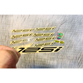 Tem số zin 125i đen cho dòng Sh 2020 -2022 ( Giá 1 bên )