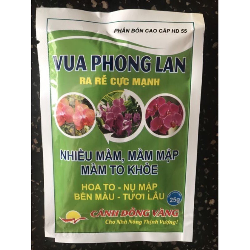 10 gói phân bón Vua Phong Lan ra rễ cực mạnh, nhiều mầm, mầm mập.