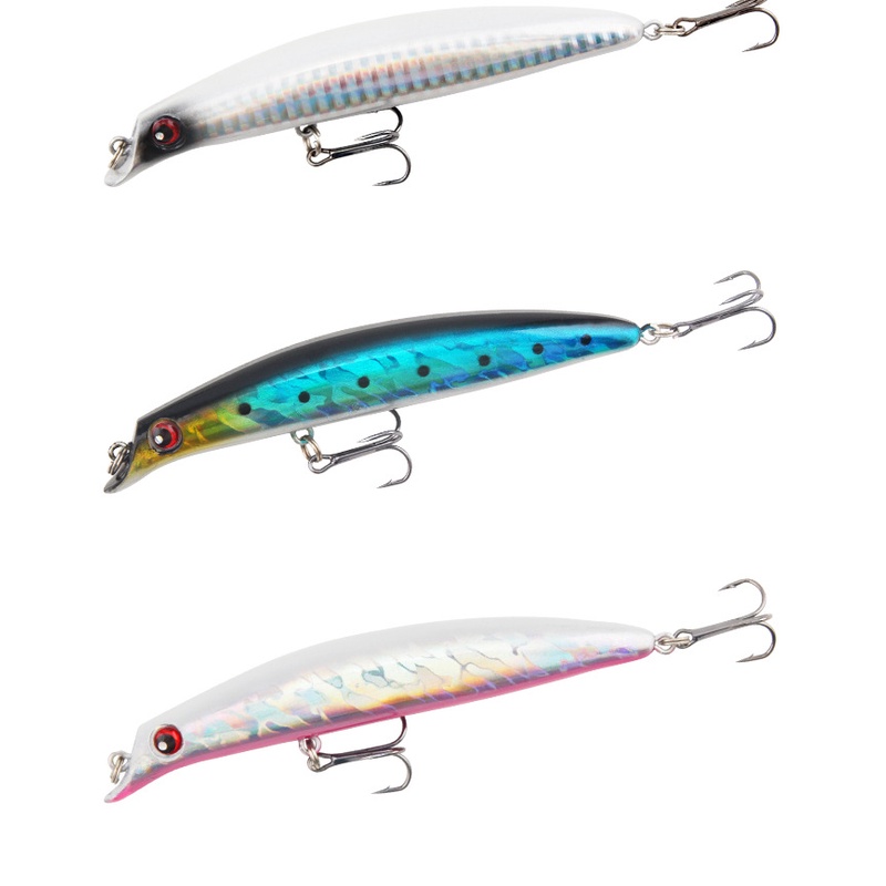 Mồi Câu Cá Nhân Tạo Bằng Nhựa Cứng 13g/11cm Kèm Móc Câu