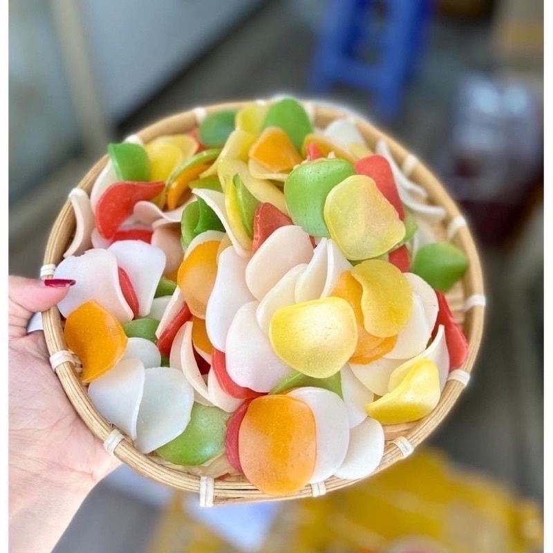 Bánh Phồng Tôm Vị Rau Củ _ Sa Đéc- Túi 500gr