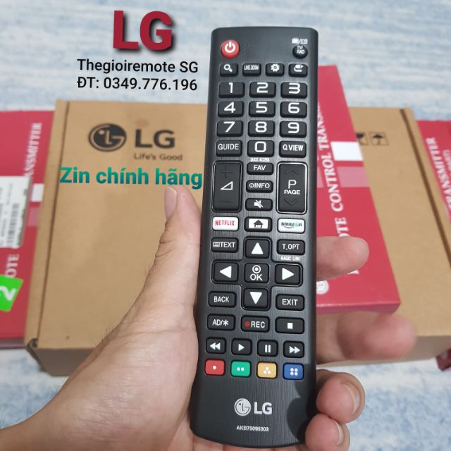 REMOTE LG SMART TIVI HÀNG ZIN CHÍNH HÃNG CÓ NETFLIX VÀ AMAZON