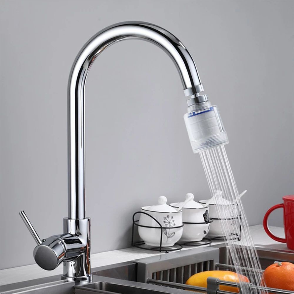 Đầu vòi lọc nước linh hoạt xoay 360 độ tiết kiệm nước cho nhà bếp