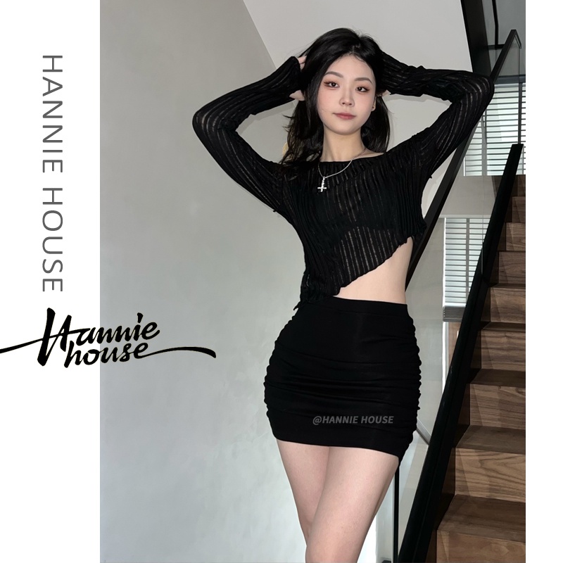 Áo thun xuyên thấu thiết kế gợi cảm dành cho nữ