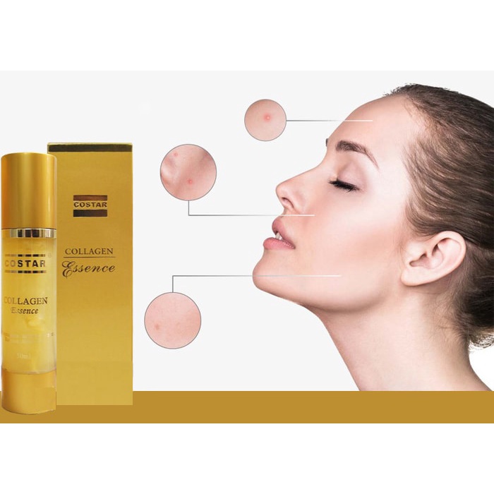 Tinh Chất Collagen Essence 50ml Costar Úc Giúp Da Căng Bóng, Mờ Vết Nám