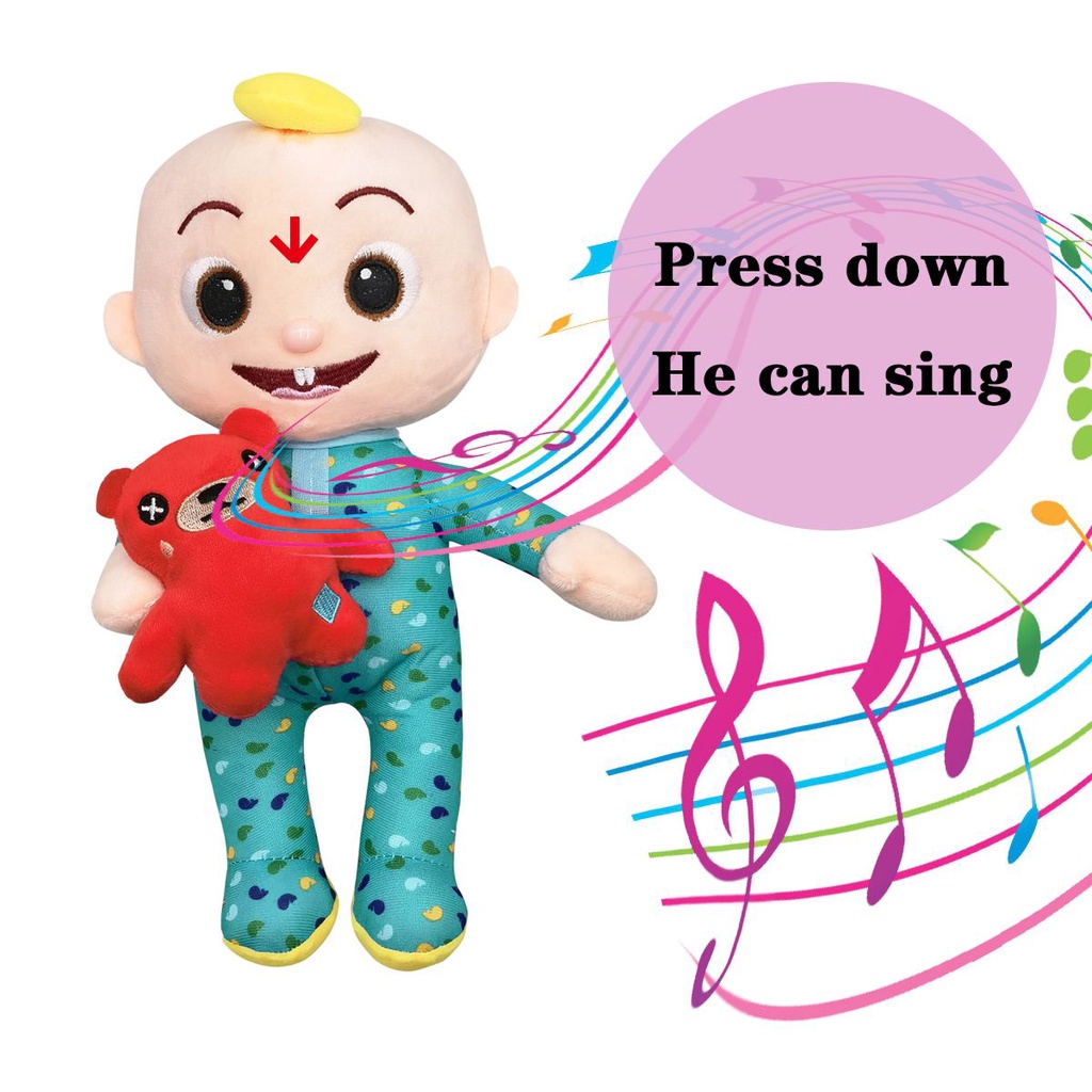 Gấu Nhồi Bông Cocomelon Có Nhạc