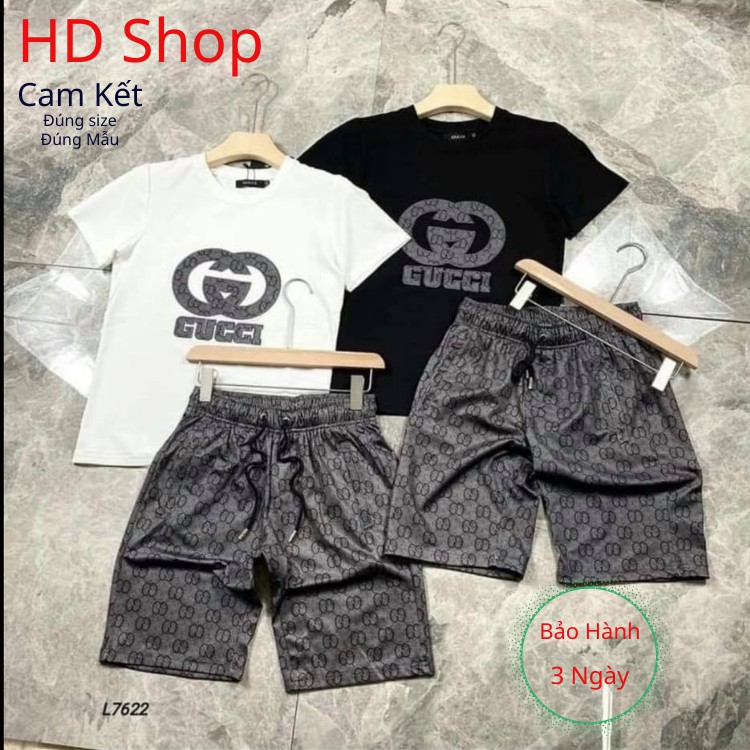 Bộ Nam Hè.Bộ Hè Thể Thao Nam Play Boy Bộ Gg Nam Chất Cotton Co Dãn 4c Phong Cách