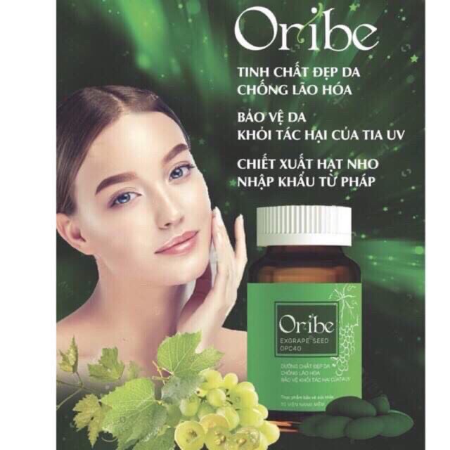Viên Uống ORIBE - Giúp Chống Oxy Hóa & Bảo Vệ Làn Da Tối Ưu | BigBuy360 - bigbuy360.vn