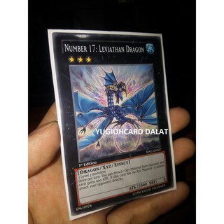 Thẻ bài Yugioh chính hãng BP01-EN027 Number 17: Leviathan Dragon – Common