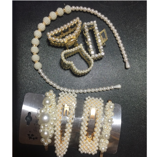 Set kẹp tóc 8 món siêu đẹp