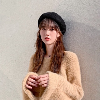 Mũ Nồi Retro Trơn Nón Beret Dạ Thời Trang Form Unisex Nam Nữ N05