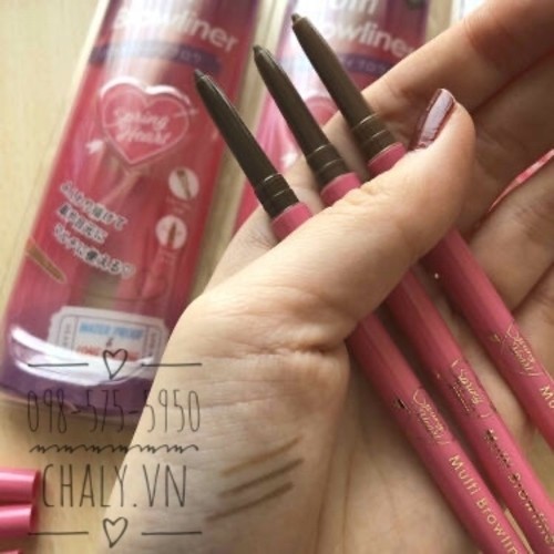 Chì kẻ mày Koji Spring Heart Multi Brow Liner Nhật. Bút kẻ chân mày Nhật đa năng cực hot giá rẻ của Koji. Mẫu mới vừa về