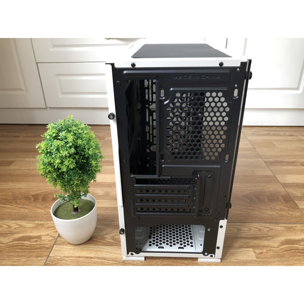 Vỏ máy tính KENOO ESPORT G562 Trắng Mini Tower - (Mid Tower/White) | BigBuy360 - bigbuy360.vn