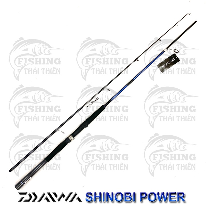 Cần Câu Cá Daiwa Shinobi Power Cần 2 Khúc Máy Đứng 2m1, 2m4, 2m7, 3m0