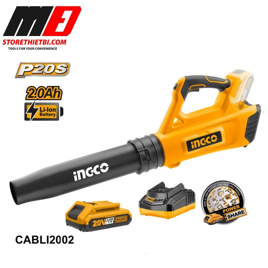 Máy thổi Lithium-Ion Ingco CABLI2002