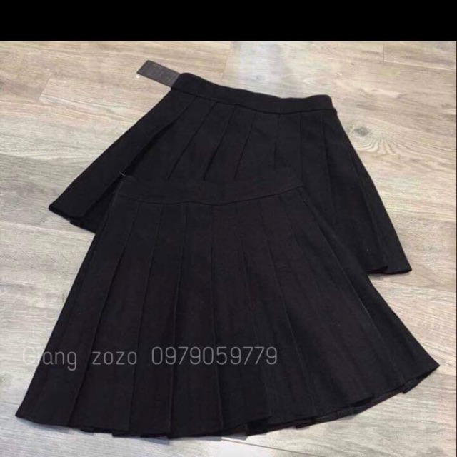 Chân váy dập li