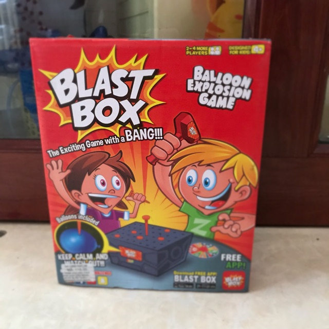 Hộp trò chơi đập đinh đâm bong bóng - Blast box balloon explosion game