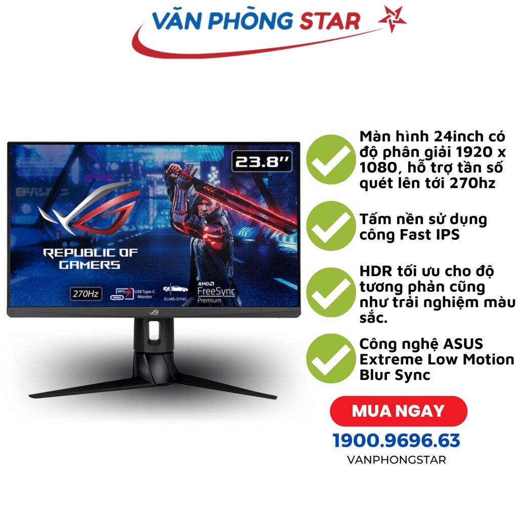 Màn hình Asus XG249CM chính hãng