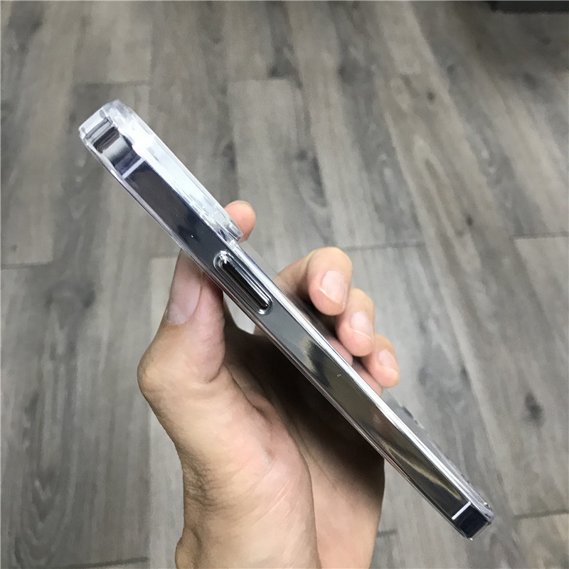 Ốp Iphone trong suốt, lưng cứng Chống Sốc- Chống Ố bảo vệ camera. Tất cả các dòng iphone từ ip7plus-ip13Promax .