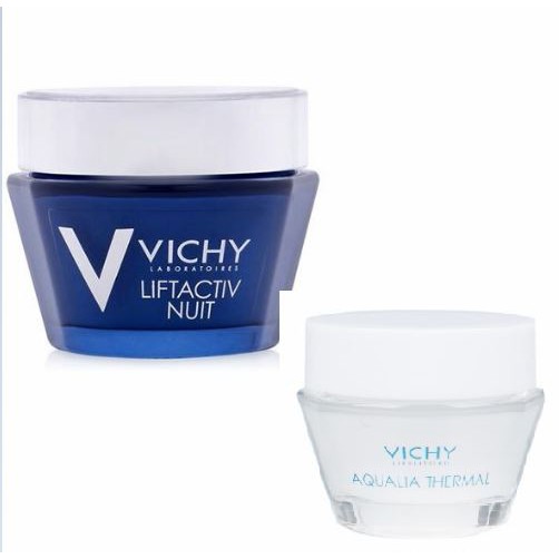 Kem Dưỡng Giúp Chống Nhăn Và Làm Săn Chắc Da Ban Đêm - Liftactiv Ds Night Cream Vichy 50ml Tặng Gel Dưỡng Ẩm Vichy 15ml
