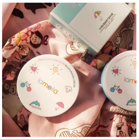 Phấn Nước BB Lameila Air Cushion Sunisa Hoạt Hình - Mẫu Mới Giúp Gương Mặt Đẹp Không Tì Vết