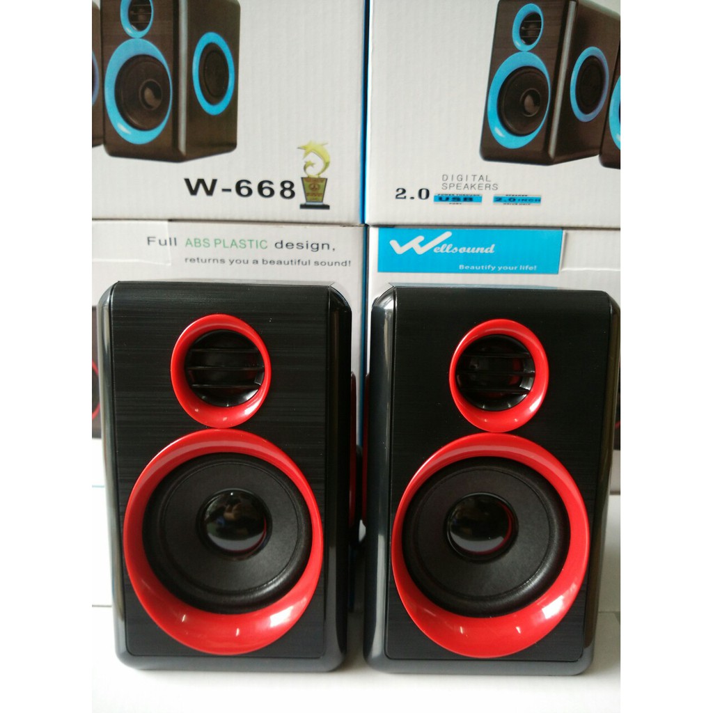 Loa Wellsound W668 2.0 cực hay