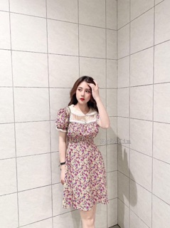 ĐẦM PHỐI REN CỔ