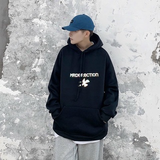 Áo hoodie nam nữ phản quang 7 màu in hình người siêu chất . nón 2 lớp tp