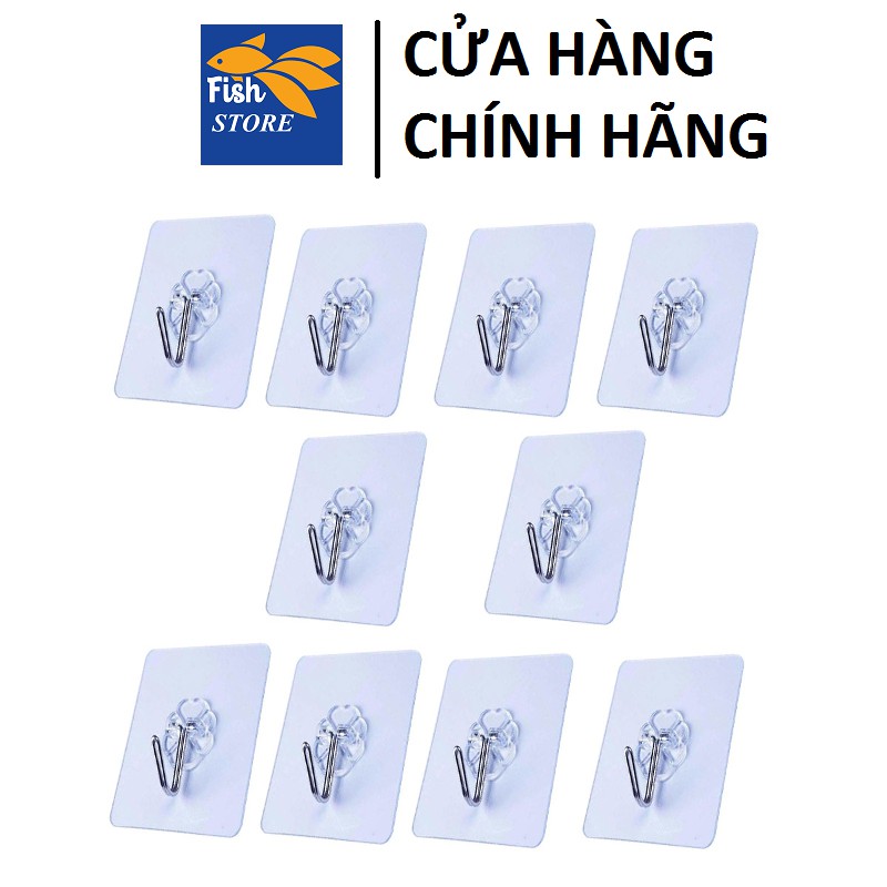 10 Chiếc Móc Dán Tường Chịu Lực Siêu Bền