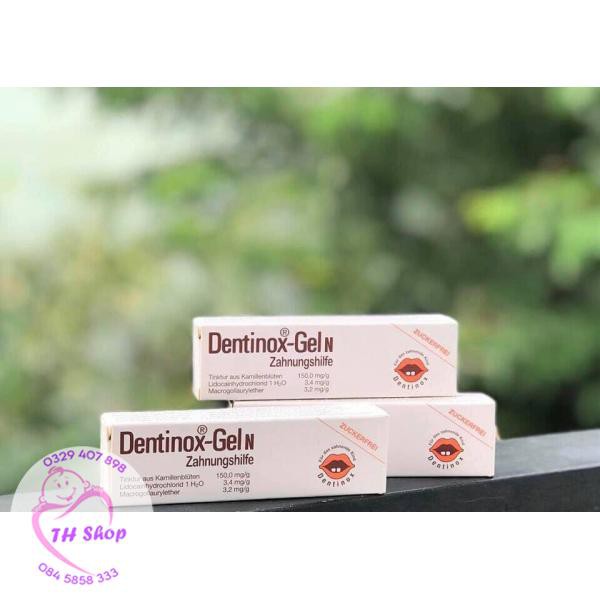 Gel Bôi Răng Lợi Dentinox Gel N 10gr - Đức