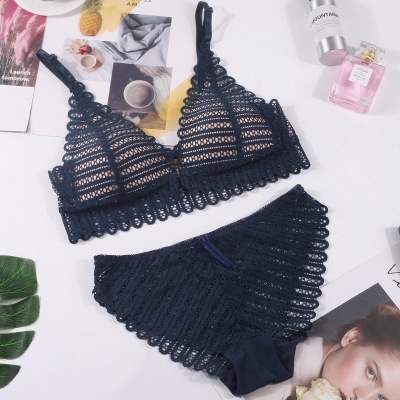 Bộ đồ lót nữ không gọng phối ren gợi cảm | BigBuy360 - bigbuy360.vn