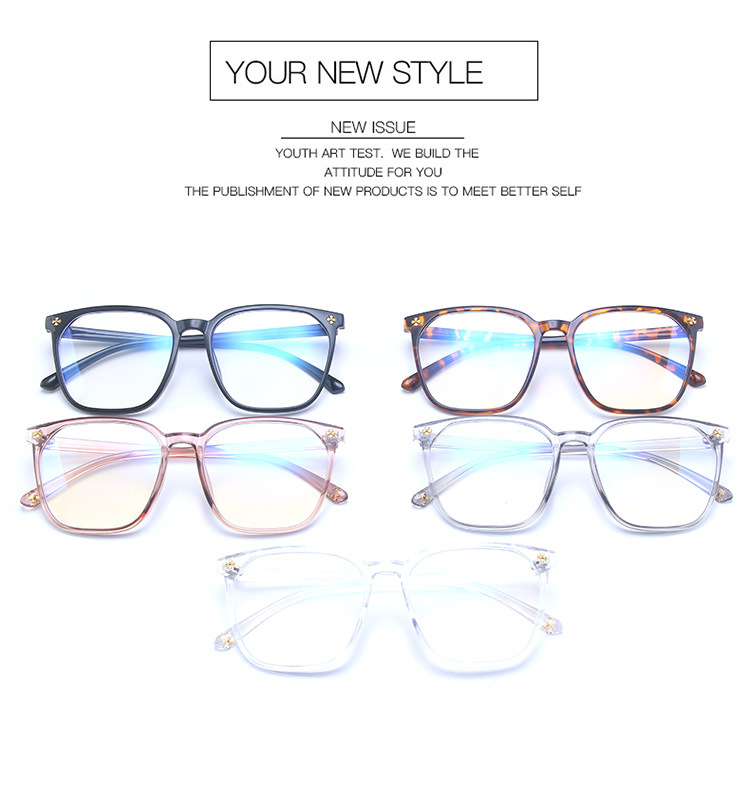 Kính chống tia sáng xanh thời trang hàn quốc kính máy tính chống bức xạ