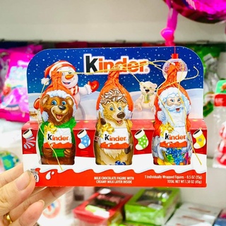 Socola Sữa Giáng Sinh Kinder Set 3 Thanh