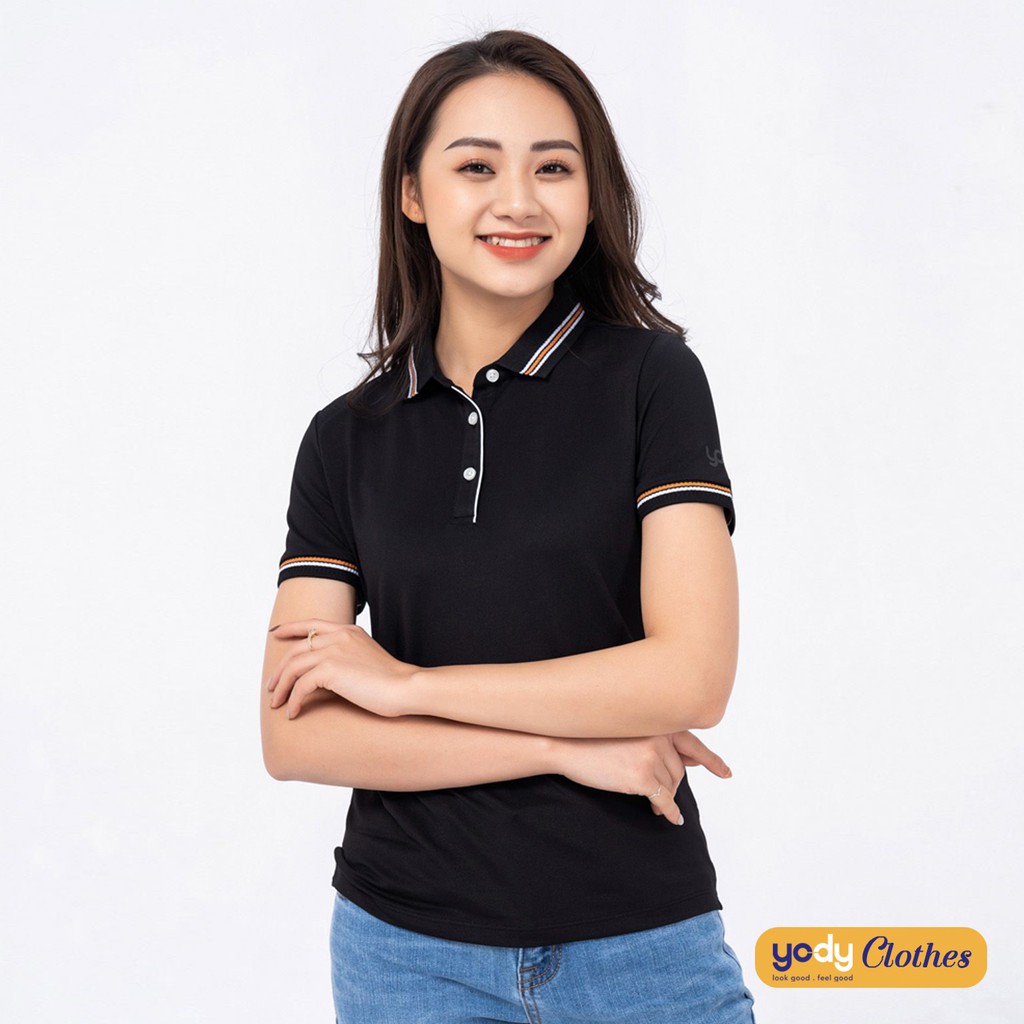 Áo polo nữ coolmax YODY cao cấp áo phông tay ngắn có cổ yody fashion APN3724 | BigBuy360 - bigbuy360.vn