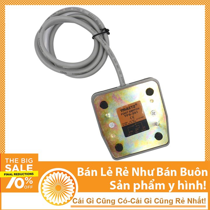 Công Tắc Bàn Đạp Chân 250VAC-10A TFS-201 Giá Rẻ