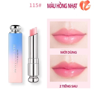 Son đổi màu dưỡng ẩm môi Maycreate