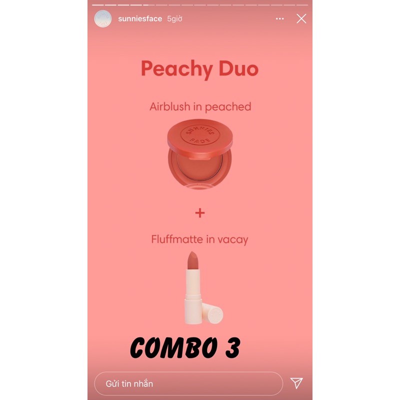 Combo ưu đãi hãng Sunnies Face
