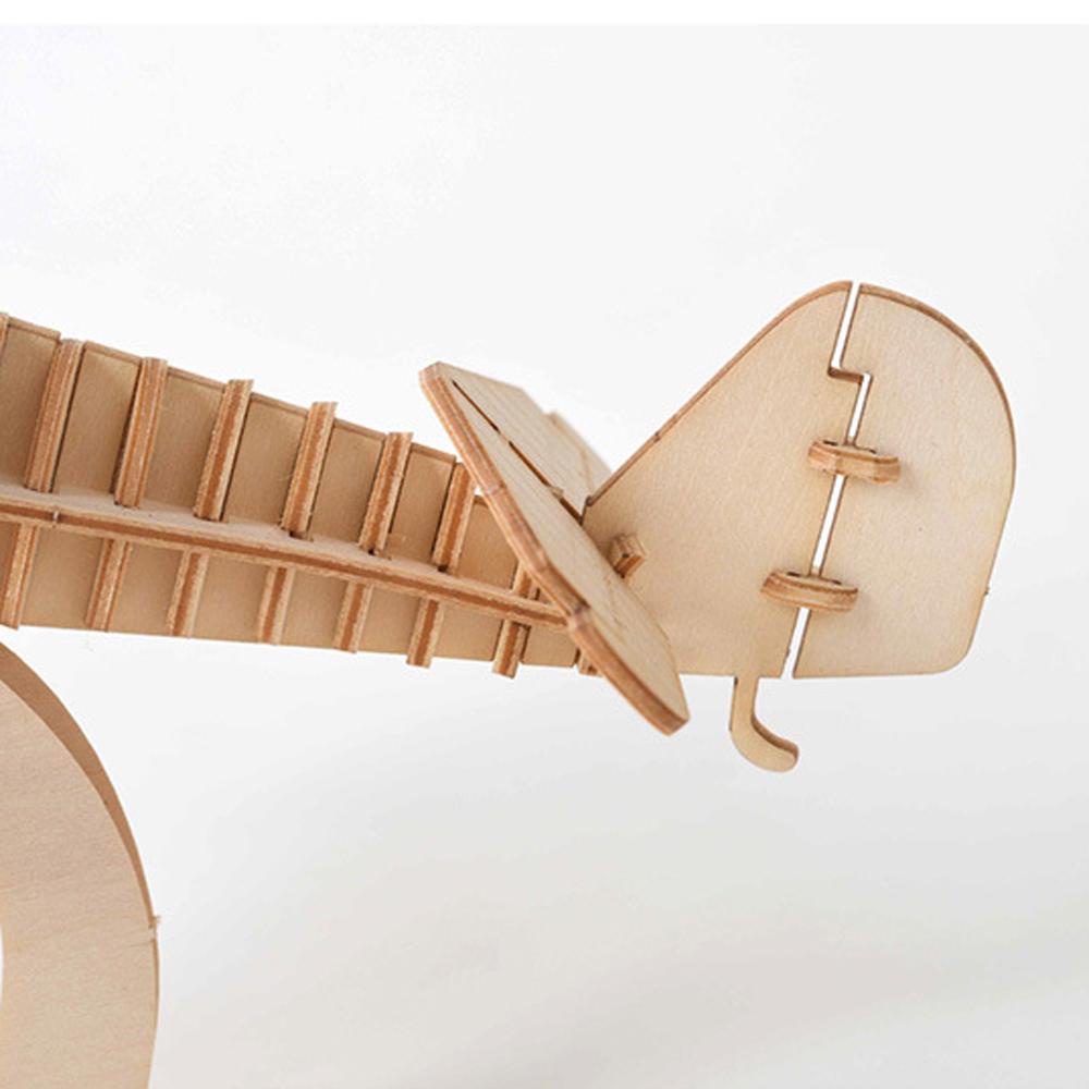 Đồ Chơi Lắp Ráp Mô Hình Máy Bay 3D Bằng Gỗ DIY Cho Trẻ Em