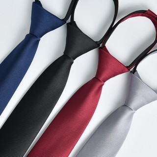 Cà Vạt Công Sở Nam Thắt Sẵn 6 x 47cm